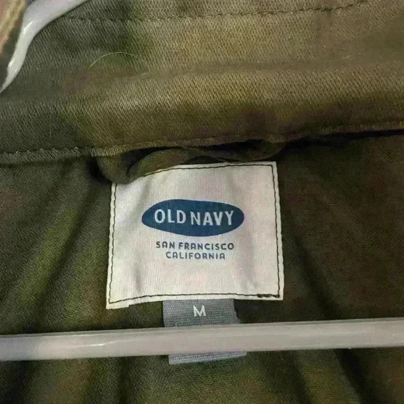 Olive green zip up - Picture 3 of 3